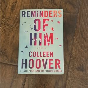Reminders of Him Novel with Blue Cover